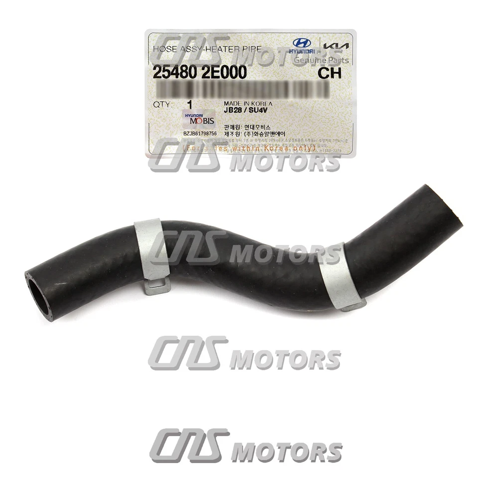 ⭐GENUINE⭐ Coolant Hose for 2014-2024 Forte Forte Koup Forte5 Soul 25480-2E000 Foto 3 de 4