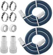 1.5" 6Ft Pool Filter Pump Hose Kit - above Ground Swimming Pool Vacuum Skimmer 
