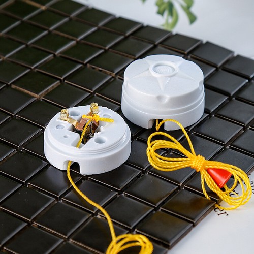 3PCS 250V 6A Ceiling Fan Lamp Wall Light Pull Chain Cord Switch with Pull S-ja - Picture 6 of 12