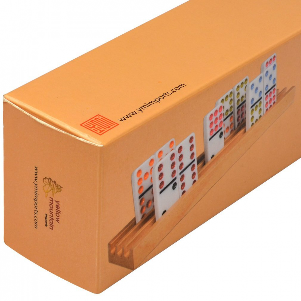 Domino Racks Tile Game Trays Holder Dominoes Mexican Train Chickenfoot