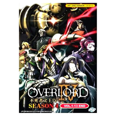 OVERLORD Season 4 [VOL.1-13 END] Anime DVD English Dubbed All