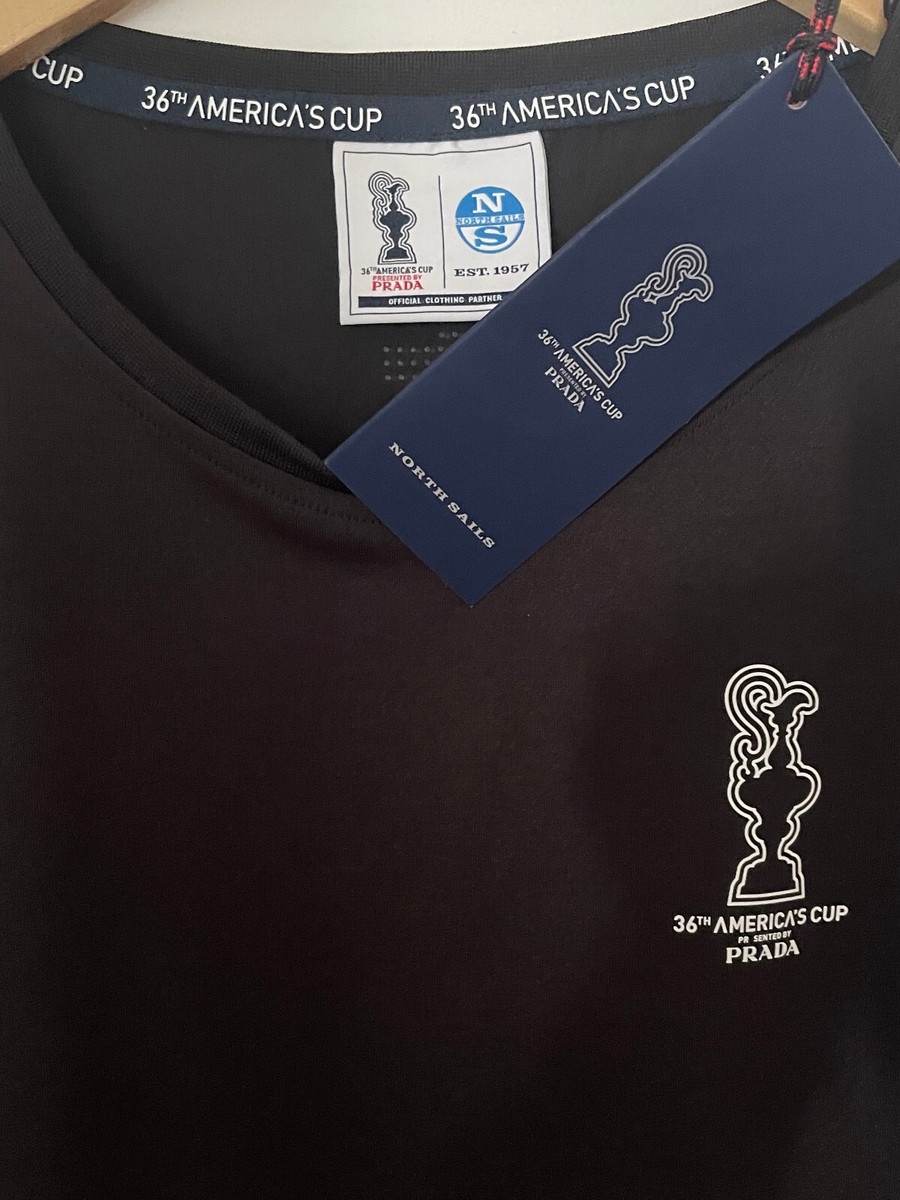 NWT PRADA North Sails 36th America's Cup T-Shirt Jersey Size