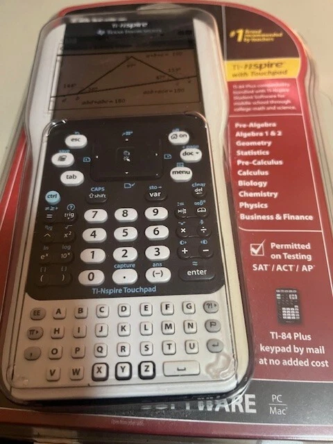 Texas Instruments TI-nspire Touchpad GraphCalculator (Older Model-collectible) - Image 4 of 4