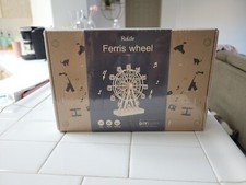 Rolife Ferris Wheel Music Box DIY 3D Wooden Puzzle Model Kit