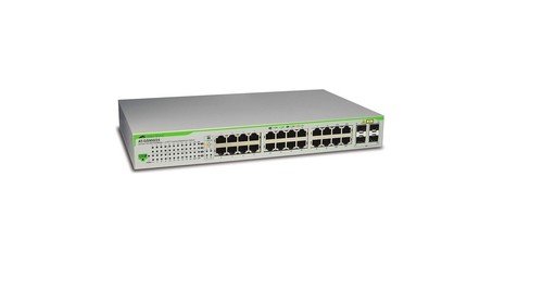 Allied Telesis 24-Ports Websmart Switch + 4 SFP Combo Ports AT-GS950/24