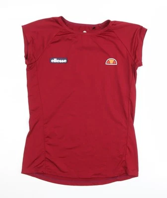 Ellesse Women's Red Athletic Pullover T-Shirt Size 8 - Image 1 of 4