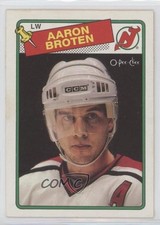 1988-89 O-Pee-Chee Aaron Broten #138 0a4