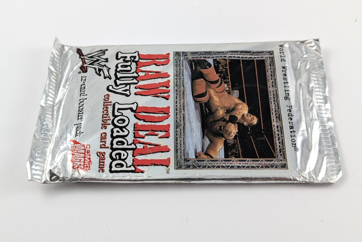 WWF WWE Raw Deal Fully Loaded CCG Booster Pack 2001 (12 Cards Per Pack) WWF WWE Raw Deal Fully Loaded CCG Booster Pack 2001 (12 Cards Per Pack)