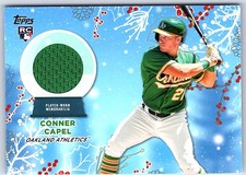 2023 Topps Holiday Conner Capel #RC-CC Relics Oakland Athletics