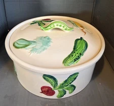 Vintage Mid Century Oven Proof CTC Japan Casserole Vegetables With Lid RARE