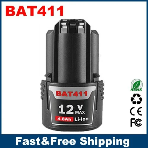 Batterie Pour Bosch GLI 12V GSB 12 VE-2 PSB 12 VE-2 GLI12V PLI12V 3000mah 12v Visiodirect 10124786