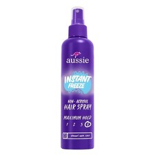 Instant Freeze Strong Hold Hair Spray for All Hair Types Wavy Straight Hair 8.5