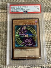 yugioh dark magician adidas card Yugioh sealed Adidas Dark Magician Promo Card Only No Shoe