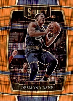 2021-22 Panini Select #63 Desmond Bane Orange Flash Prizms 4 2 A