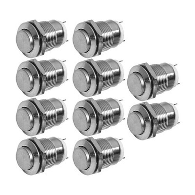 Wasserdichte Drucktasten im 10er Pack für einfache Installation
