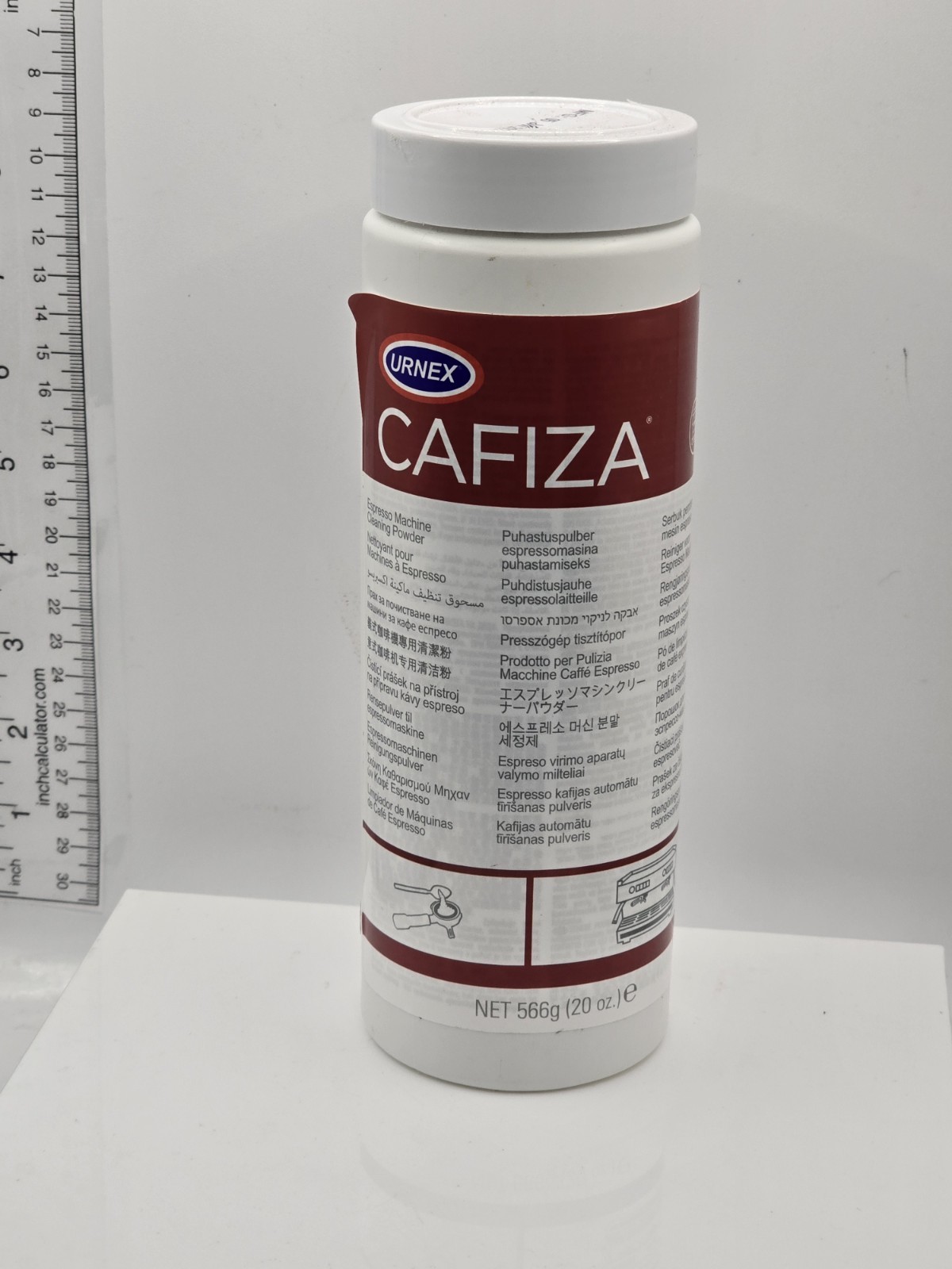 Urnex Cafiza Espresso Machine Cleaning Powder 566g (20 oz) -