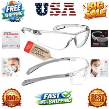 ANSI Z87.1 Safety Glasses with Scratch Resistant Coating - Anti Fog Safety Gl...
