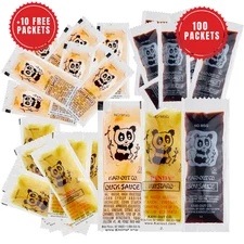 Kari-Out Chinese Duck, Soy & Mustard  Sauce, Assorted Flavors - 8g, 110 Packets