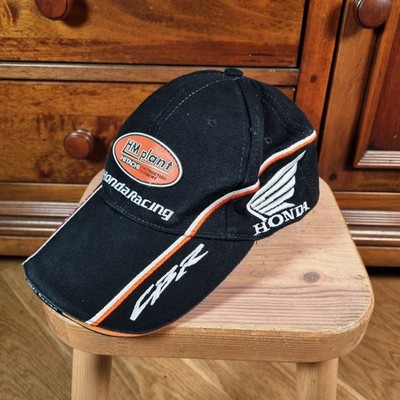 Honda Racing Cap Moto GP CBR HRC HM Werk schwarz Oldtimer 