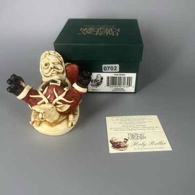 1998 Harmony Kingdom Holy Roller Edition 1 Box Figurine SIGNED 0702