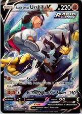 Rapid Strike Urshifu V Holo Ultra Rare SWSH09: Brilliant Stars TG20/TG30 NM on eBay