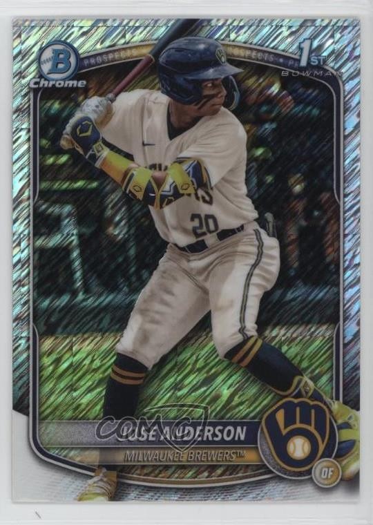 2025 Bowman Chrome Prospects Shimmer Refractor Jose Anderson #BCP-193 14md