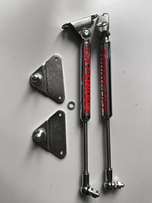 Bonrath Sound-Lift Motorhaubenlifter Chrom 22,3cm Rarität Golf 3 Astra F