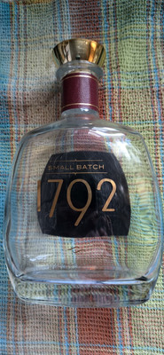 1792 Small Batch Empty Bottle Kentucky Straight Bourbon