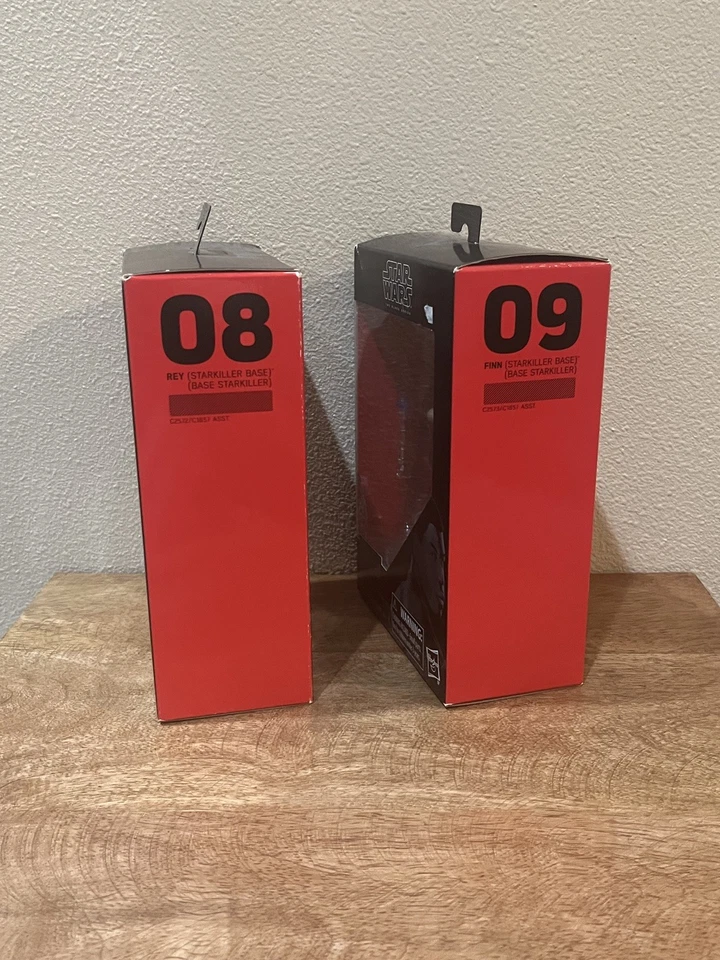 Star Wars The Black Series Titanium Series Rey and Finn Starkiller Base Nuevo Foto 3 de 4