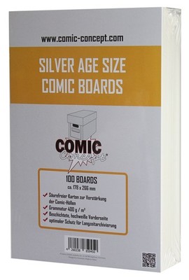 Comic Concept Silver Age Boards (178 x 266 mm) (100 Stück)