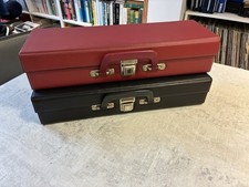 Cassette Tape Storage Case x 2 Both In As New Condition Each Hold 20 Tapes