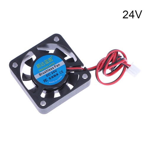 3D Printer Cooling Fan Mute 4010 5V 12V 24V 4CM Video Recorder 2Pin Heatsink Fan - Afbeelding 14 van 15