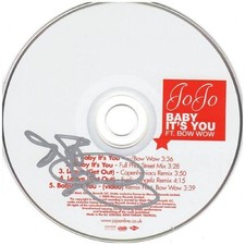 JoJo Signed Autographed Baby Its You CD