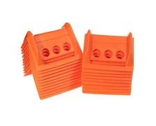 20 Pack 4 Flatbed Edge Protectors Heavy Duty Corner Tie Down Protectors Tie ...