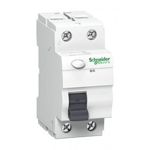 Relais différentiel 2P Schneider Electric 40 A évite les risques de fuite de courant