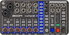 Zoom LiveTrak L6 10-Track Compact and Portable Digital Mixer/Recorder NEW