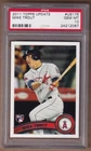 2011 Topps Update Mike Trout Rookie Card #US175 PSA 10 Gem Mint Angels RC ROY