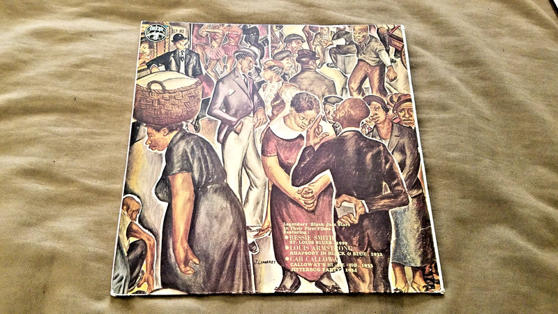 Legendary Black Jazz Stars in Films 1978 Biograph LP (Armstrong-Besie Smith) VG