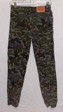 Levis Youth Joggers Size 14 Elastic Wasit Pocketss Ankle Crop Camouflage