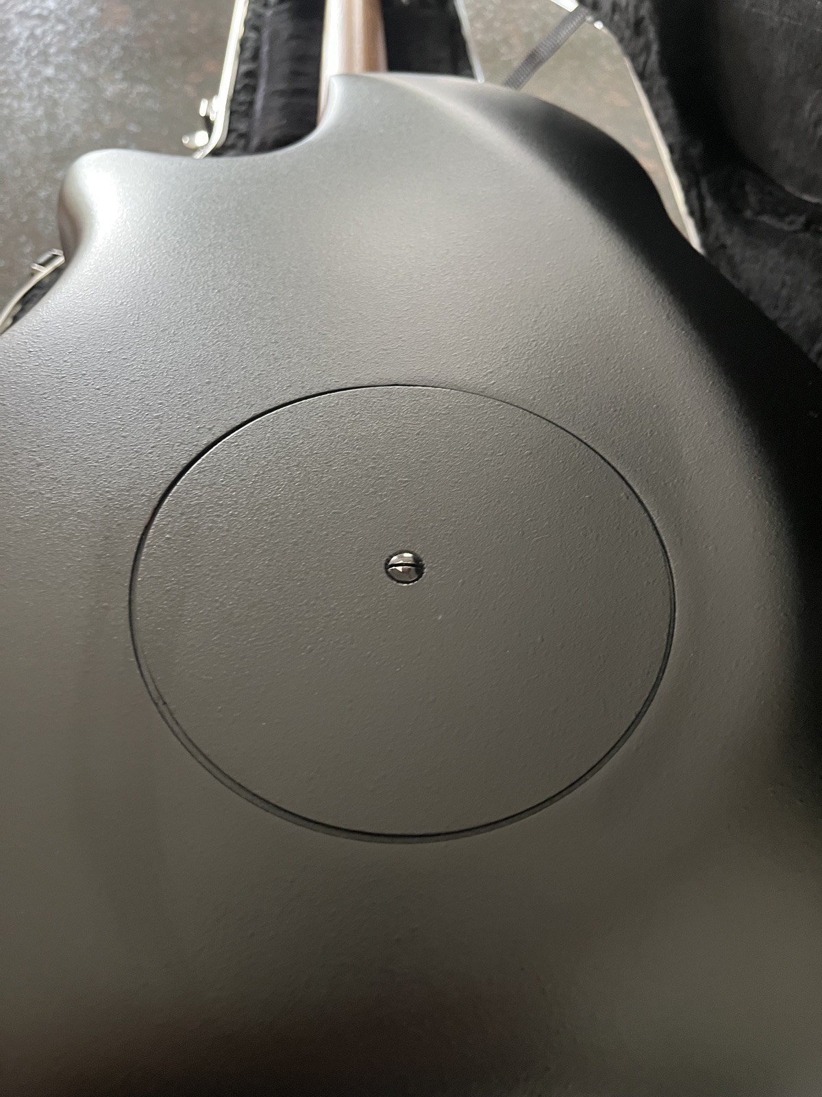 Ovation Adamas MD 80 cut-away mid-depth contour acoustic electric natural woven