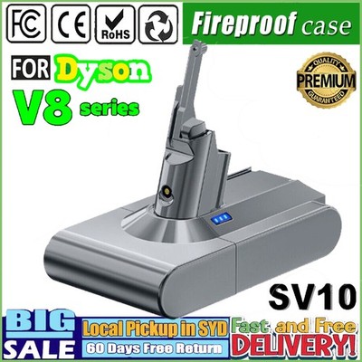 Replace Battery for Dyson V8 6.4Ah Animal SV10 V8 Absolute V8 Fluffy Motorhead