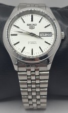 Seiko 5 Automatic Day-Date 25-jewels Men’s Vintage Watch-Mint Condition