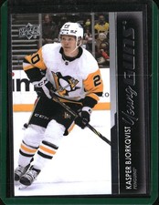 21/22 Upper Deck Extended Young Guns #714 Kasper Bjorkqvist Pittsburgh Penguins