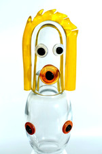 ROSENTHAL Studio-Line caraffa in vetro ° nudo ° design Laura de Santiallana / A.Pozzi