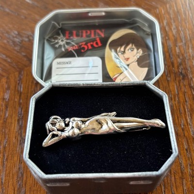 Lupin the Third Fujiko Mine Tie Clip Banpresto Prize Japan Limited Vintage