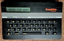 Vintage Franklin Spell Master SA-103 Electronic Pocket Dictionary Tested Works