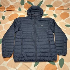 Columbia Piumino Trapuntato Giubbotto Uomo Grande Blu Navy Isolato Esterno