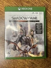 Middle-Earth: Shadow of War Definitive Edition Xbox One Complete & Tested