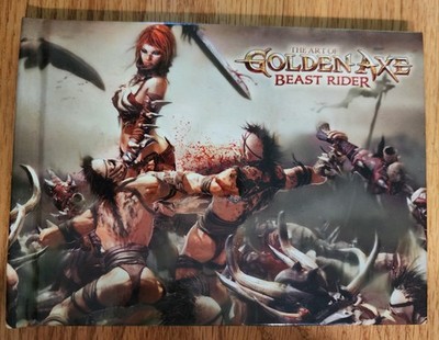 NEW The Art of Golden Axe Beast Rider Art Book SEGA Hardback 100% Rating