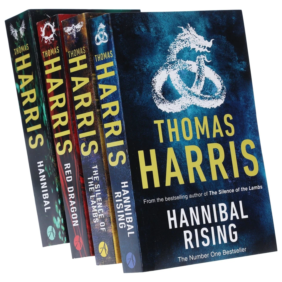 Hannibal Lecter Series Collection 4 Books SE by Thomas Harris Paperback Book